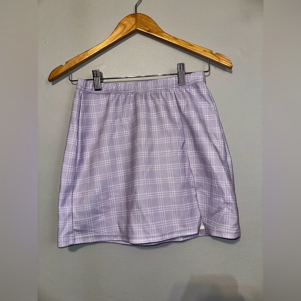 Light Purple Miniskirt